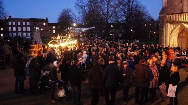 Winchester Cathedral Christmas Market